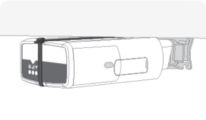 Installation step 2 Align device with engine diagnostic port and push in place Ensure it's well connected to diagnostic port